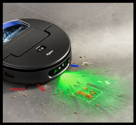Dyson Spot + Scrub AI – Aspirateur robot laveur Noir